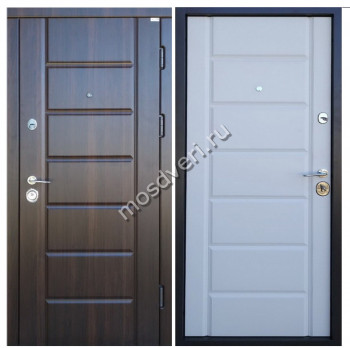 Белая входная дверь в квартиру BVD-18 - купить от производителя Мосдвери Белая входная дверь в квартиру BVD-18