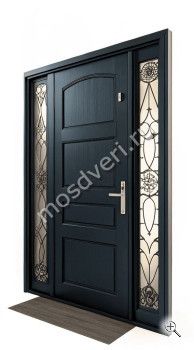 Входная дверь в квартиру массив VDKM-01 - купить от производителя Мосдвери Входная дверь в квартиру массив VDKM-01