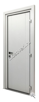 Современная серая входная дверь СДД-002 - купить от производителя Мосдвери Современная серая входная дверь СДД-002